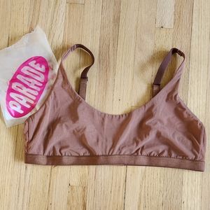 Parade Scoop Silky Mesh Bralette size L